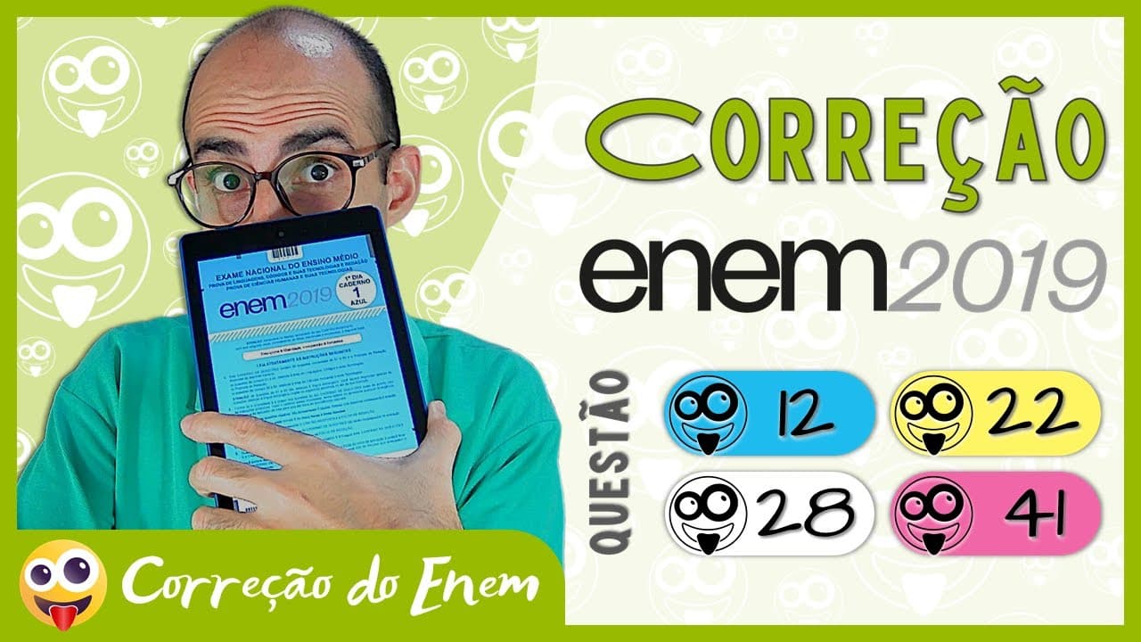 Thumbnail: [CORREÇÃO DO ENEM] Questão 12 - Enem 2019 - Prova azul ▷ A promessa da felicidade