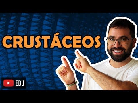 Thumbnail da aula: Crustáceos (Artrópodes: Parte 2) - Aula 21 - Módulo VI: Zoologia | Prof. Guilherme