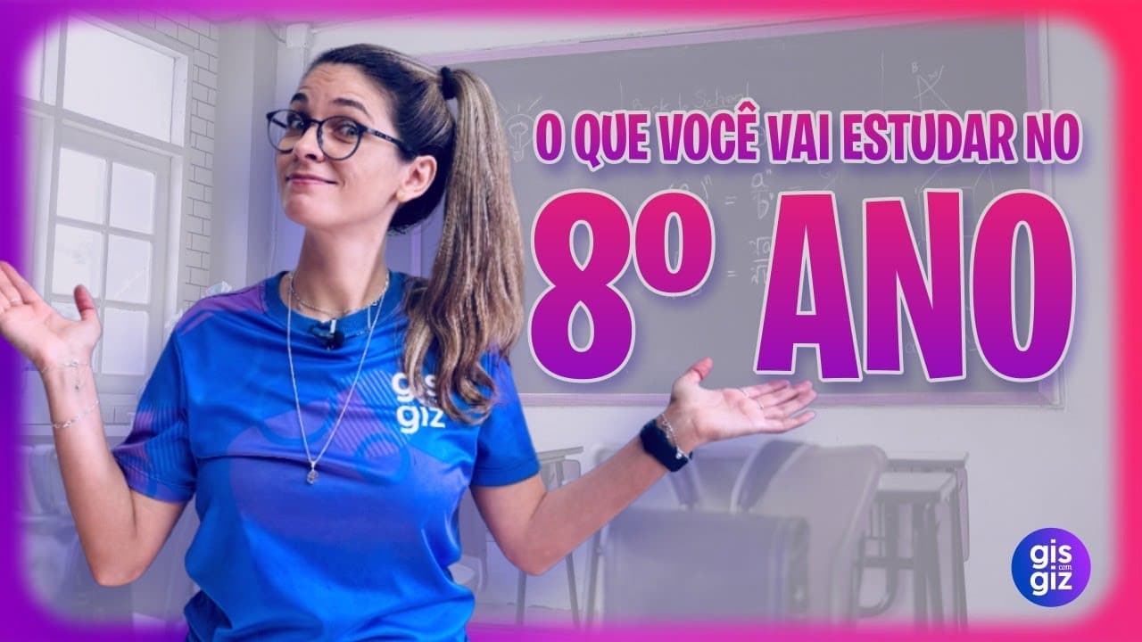Thumbnail: MEDO DA MATEMÁTICA NO 8º ANO? ASSITA A ESTE VÍDEO AGORA! 🚀