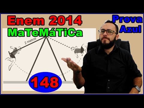Thumbnail da aula: Enem 2014 - Questão 148 - Prova azul de Matemática (Geometria analítica - circunferência)
