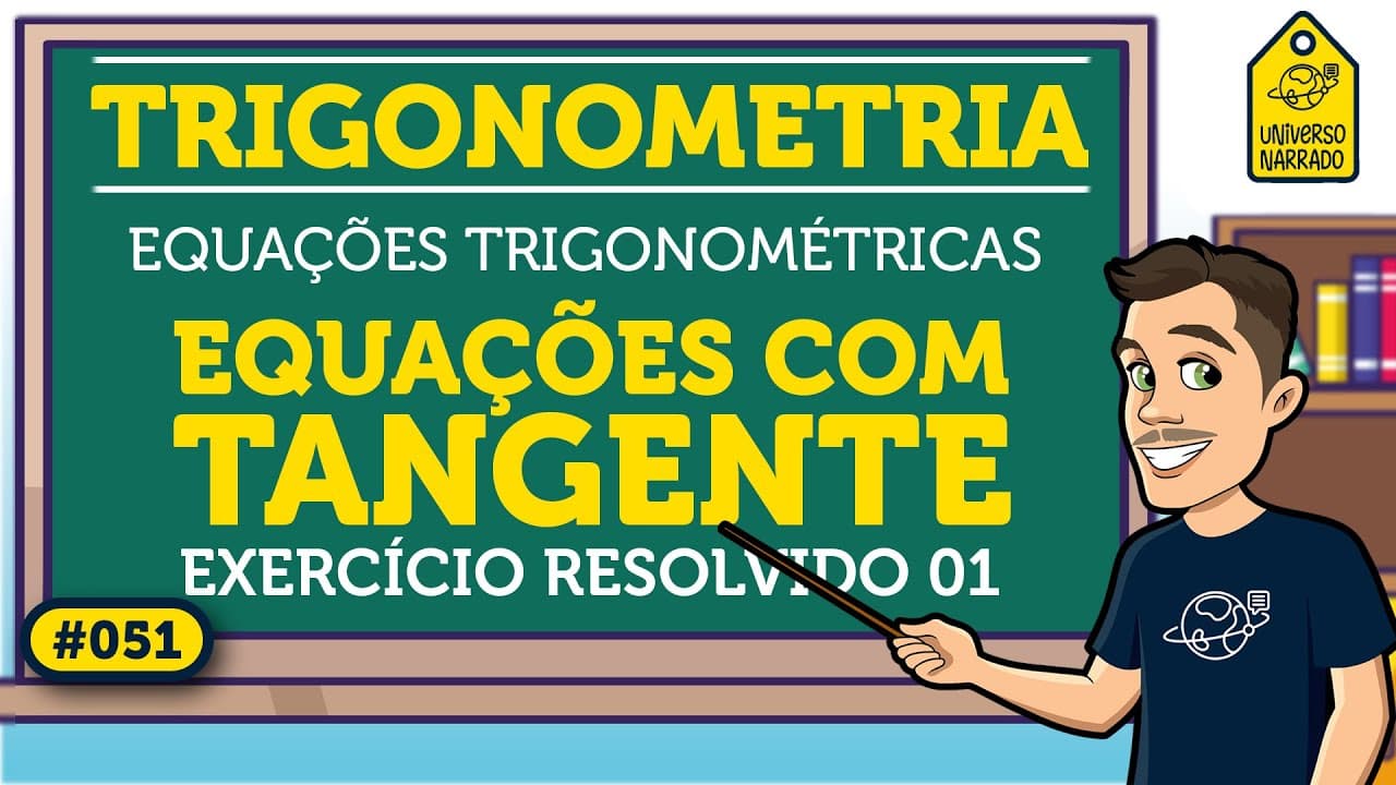 Thumbnail: Equação Trigonométrica com Tangente Exemplo 01 | Trigonometria