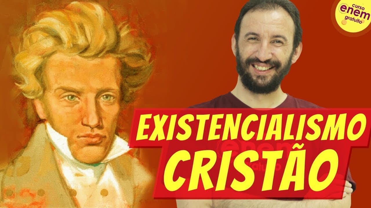 Thumbnail: EXISTENCIALISMO CRISTÃO E KIERKEGAARD | Resumo de Filosofia para o Enem