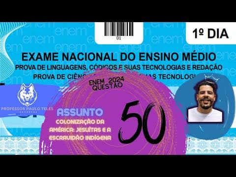 Thumbnail da aula: Resolução da Questão 50