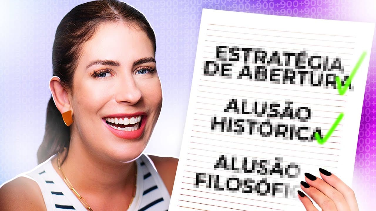 Thumbnail: 3 FRASES PRONTAS para COMEÇAR a sua REDAÇÃO | ENEM 2023