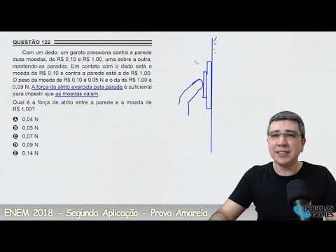 Thumbnail da aula: Resolução/correção ENEM 2018 Segunda aplicação Amarela 122