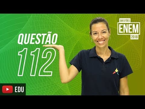 Thumbnail da aula: ENEM 2018 | Genética | Questão 112 (caderno amarelo)