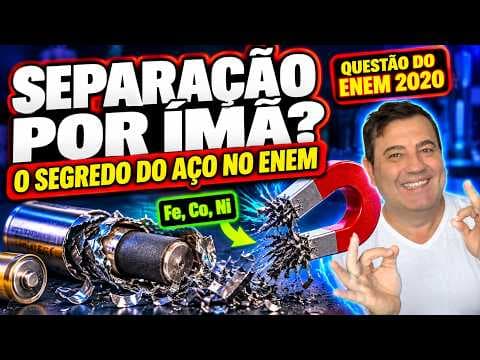 Thumbnail da aula: 💡 ENEM  |  As populares pilhas zinco-carbono (alcalinas e de Leclanché)