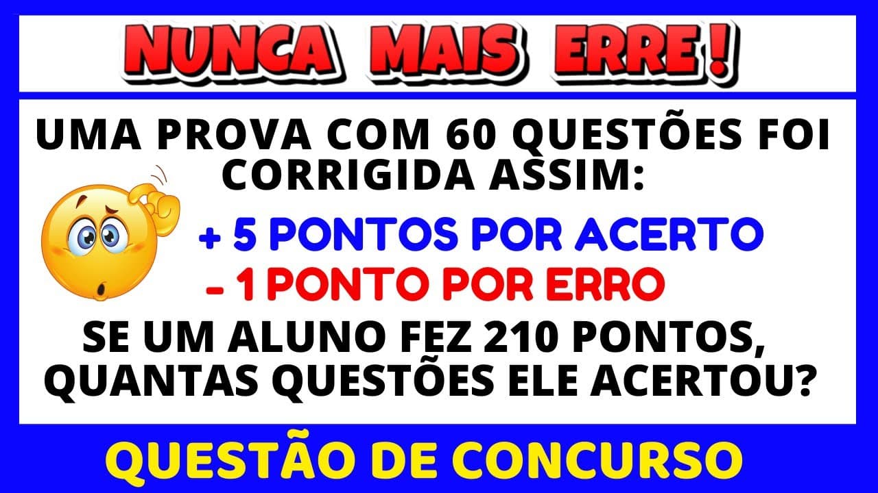 Thumbnail: SISTEMA DE EQUAÇÕES! NÃO ERRE MAIS ESSE TIPO DE EXERCÍCIO!!