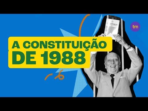 Thumbnail da aula: Constituição de 1988 | Resumo Toda Matéria