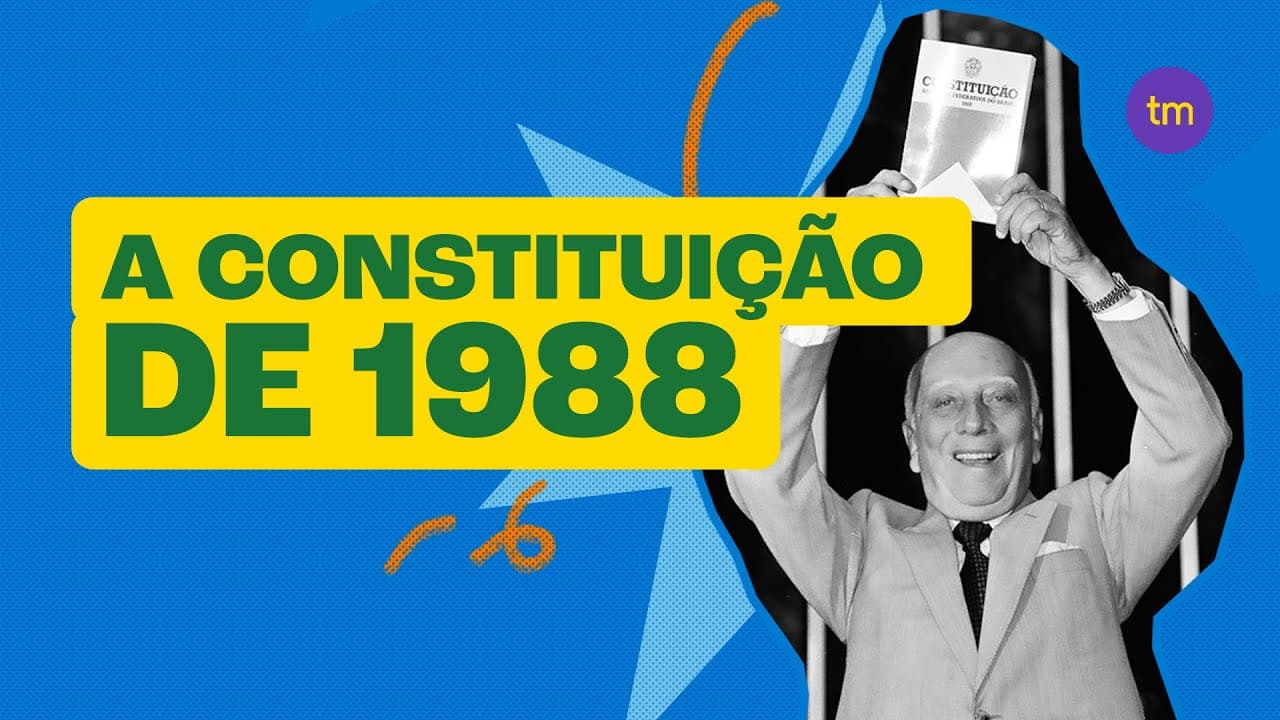 Thumbnail: Constituição de 1988 | Resumo Toda Matéria