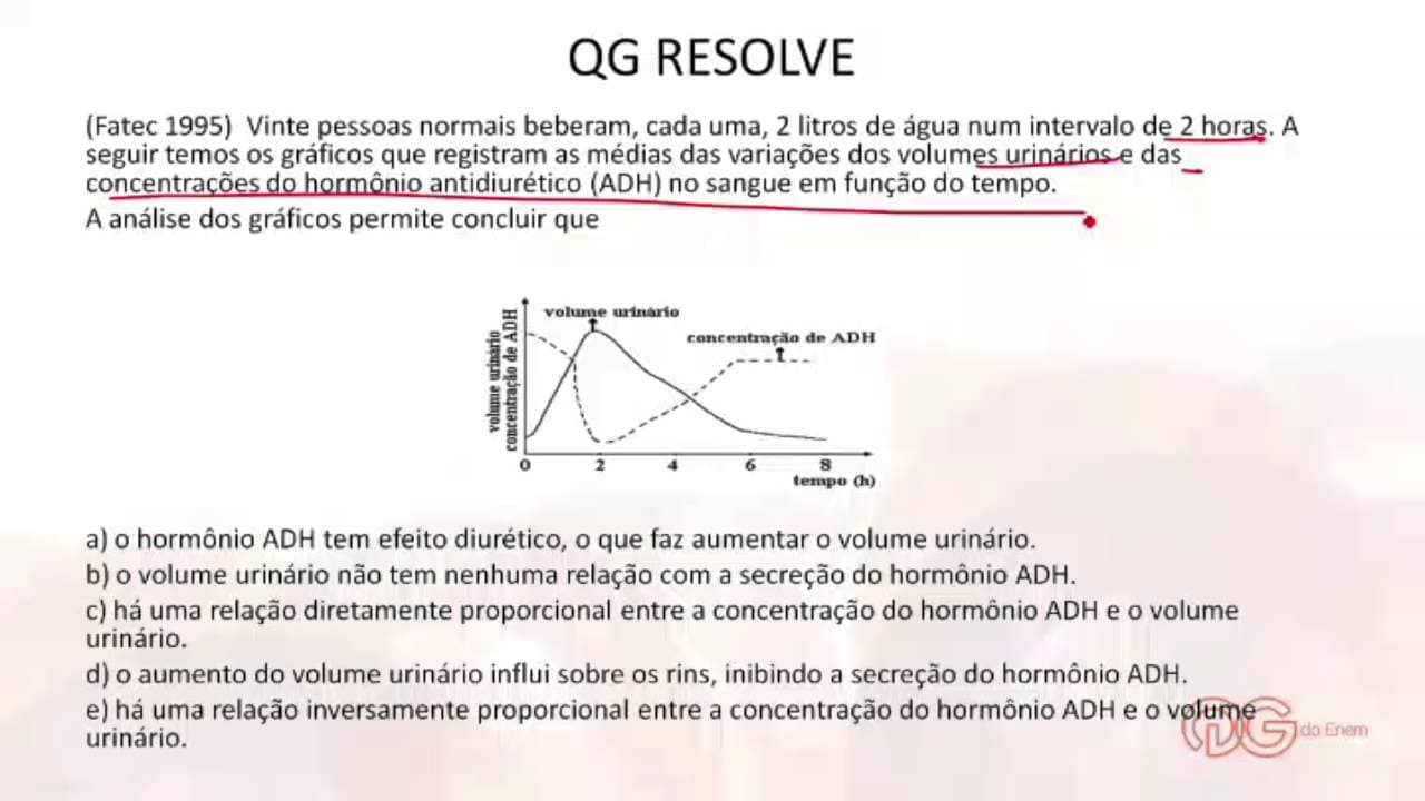 Thumbnail: Biologia: Excreção - ENEM