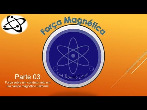 Thumbnail da aula: Física 3ª Série (EM) - Força Magnética (parte 03)