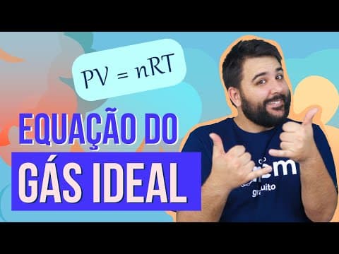 Thumbnail da aula: EQUAÇÃO DE CLAPEYRON: Fórmula, macete e exercício: ESTUDO DOS GASES | Resumo de Química Enem - Sobis