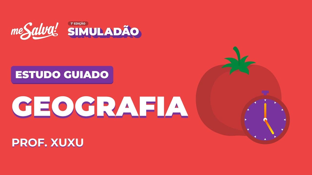 Thumbnail: Estudo Guiado: Solos - Geografia | SIMULADÃO ENEM 2021 | Me Salva! ENEM | #simuladaomesalva