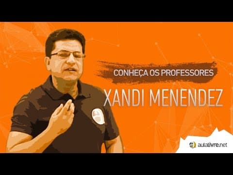 Thumbnail da aula: Conheça os Professores #04 - Xandi Menendez - Espanhol - Formación del Plural