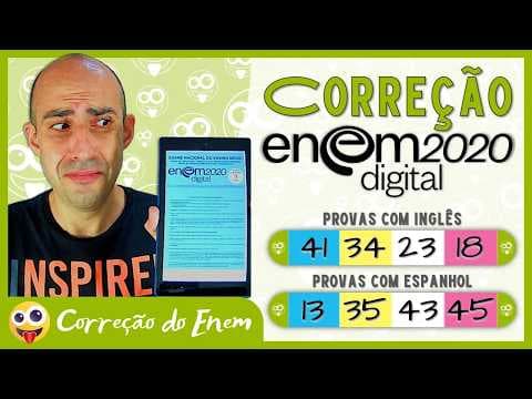 Thumbnail da aula: [CORREÇÃO DO ENEM] Questão 41 - Enem 2020 digital - Prova azul (Inglês) ▷ Capotar só se for na cama