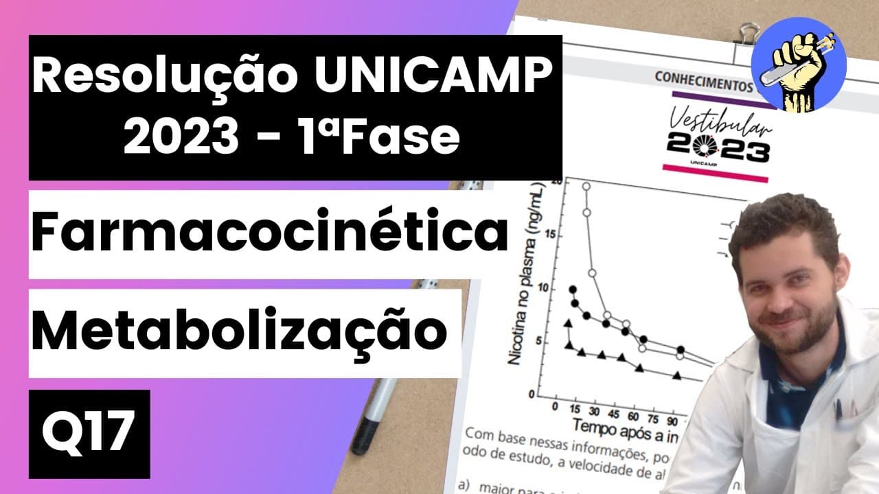 Thumbnail: ✏️UNICAMP 2023 | Os cigarros eletrônicos, de modo geral, contêm uma cápsula com uma solução líquida