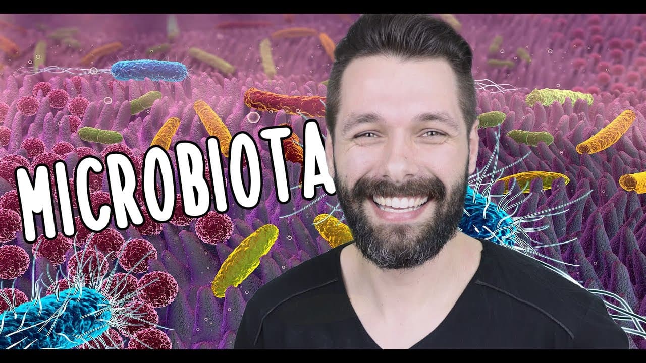 Thumbnail: MICROBIOTA HUMANA | Biologia com Samuel Cunha