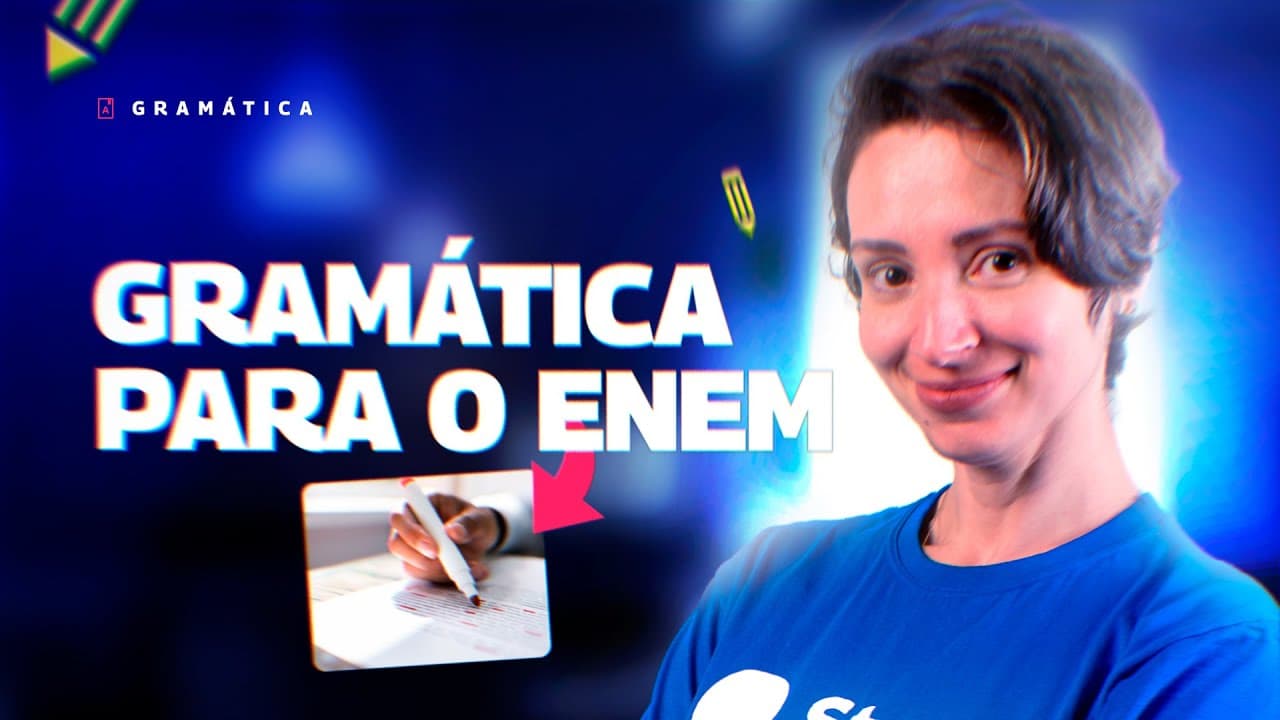 Thumbnail: Gramática para PASSAR no ENEM - DÚVIDAS VESTIBULAR  #1