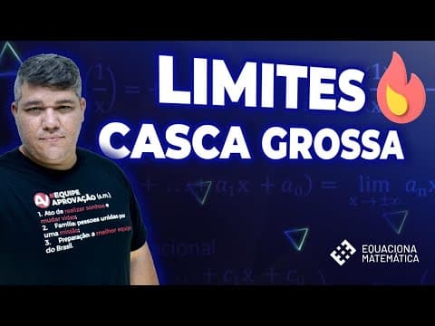 Thumbnail da aula: Limites na Escola Naval e EFOMM