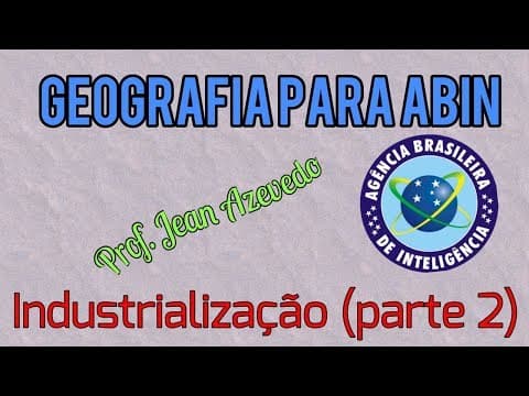Thumbnail da aula: 🔥 Concurso para concurso Industrialização do Brasil (Parte 2)