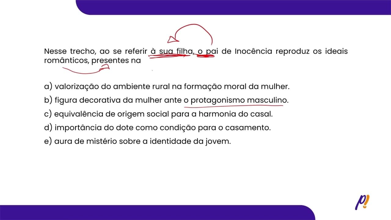 Thumbnail: ENEM 2025 | Vejo, disse ele com algum acanhamento, que o doutor não é nenhum pé-rapado...