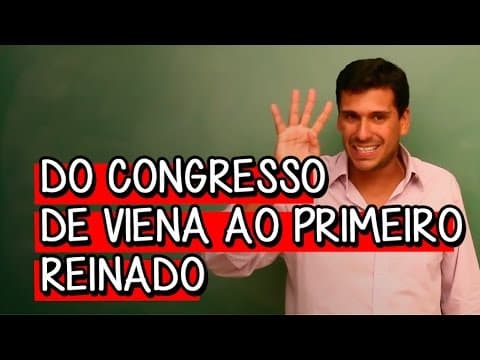 Thumbnail da aula: O que foi o Congresso de Viena? - Extensivo História | Descomplica