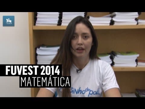 Thumbnail da aula: FUVEST 2014: Logaritmos, análise combinatória e trigonometria são apostas para prova de matemática