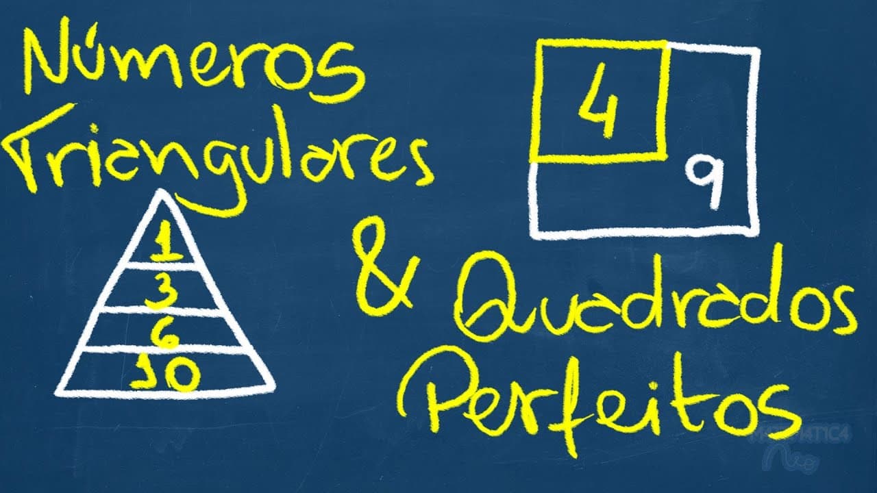 Thumbnail: Números Triangulares e Quadrados Perfeitos | Matemática Rio