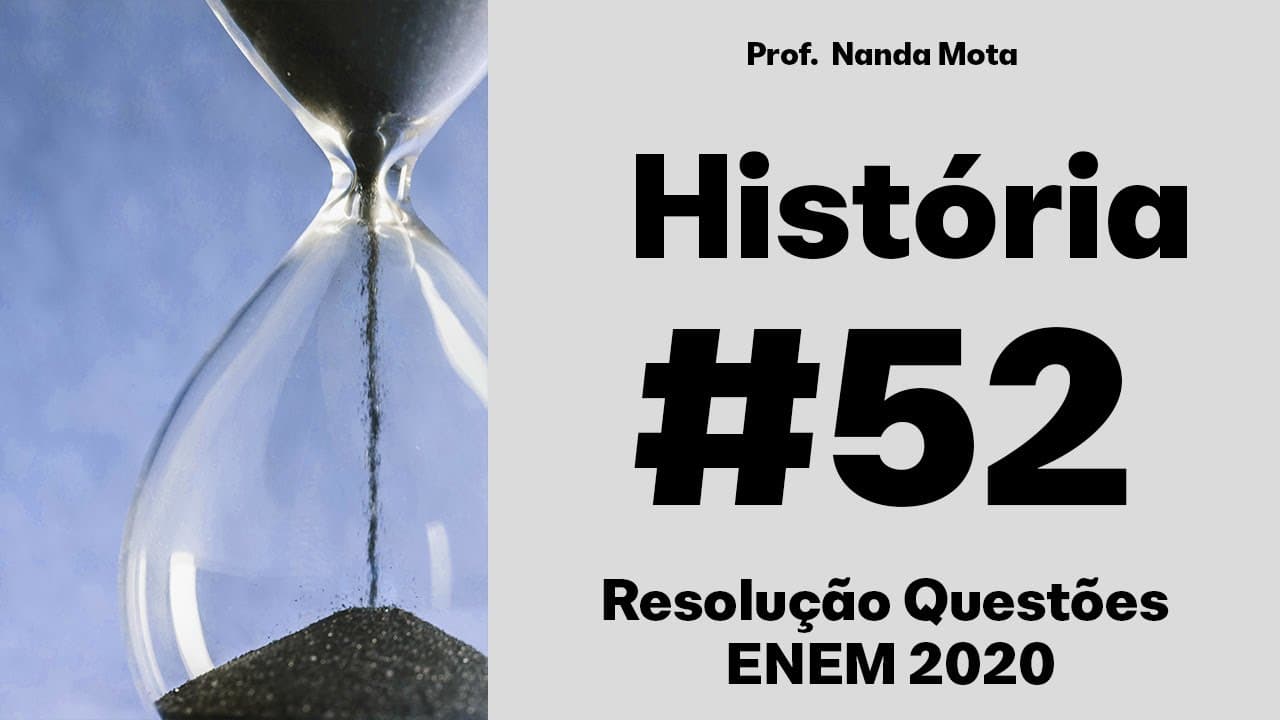 Thumbnail: ENEM 2020 -  Dois grandes eventos históricos tornaram possível um caso como o de Menocchio:
