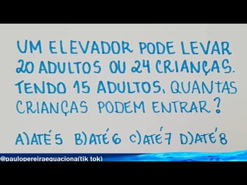 Thumbnail da aula: 🔥 HELP MATEMÁTICA BÁSICA - Probleminha #242