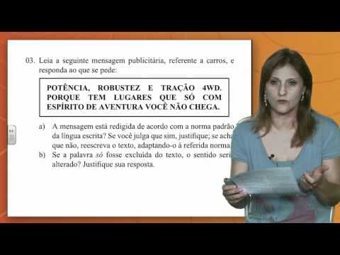 Thumbnail da aula: Língua Portuguesa - Fuvest 2012 - 2ª fase - 1º dia