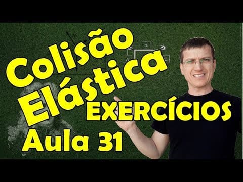 Thumbnail da aula: COLISÃO ELÁSTICA e COEFIC  DE RESTITUIÇÃO    EXERCÍCIOS   DINÂMICA   AULA 31   Prof  Boaro ILIMIT ED