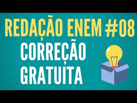 Thumbnail da aula: Redação ENEM : Justiça com as próprias mãos | #08 Correção Gratuita