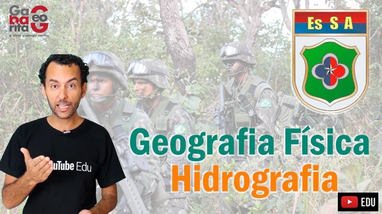Thumbnail: EsSa 2020- Prova de Geografia - Hidrografia