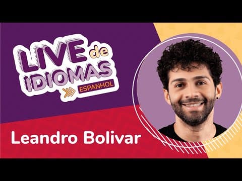 Thumbnail da aula: Pronomes complemento na compreensão de textos em espanhol - Espanhol - Leandro Bolivar
