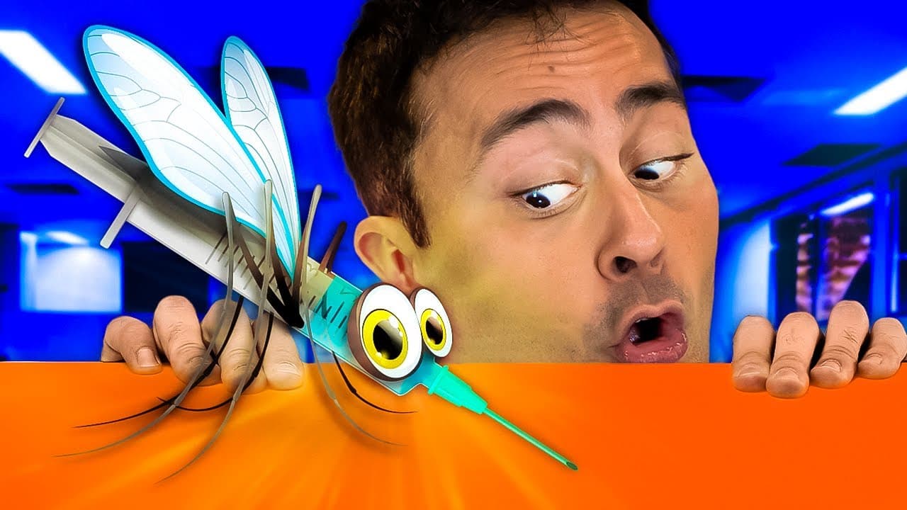 Thumbnail: Como os MOSQUITOS irão acabar com o nosso MEDO DE INJEÇÕES
