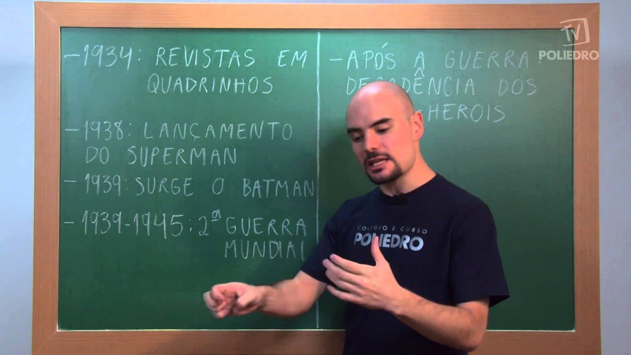 Thumbnail: Videoaulas Poliedro | Enem | Tempos de extremismo - Cultura da segunda guerra mundial