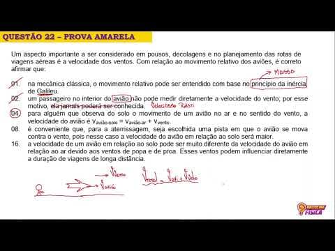 Thumbnail da aula: Questão 22 UFSC 2022 - Prova Amarela
