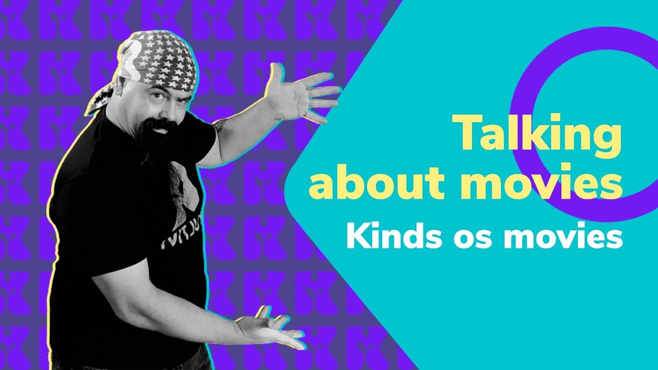 Thumbnail: Talking about movies - kinds of movies | Inglês 2.0 | Kultivi | Rui Ventura