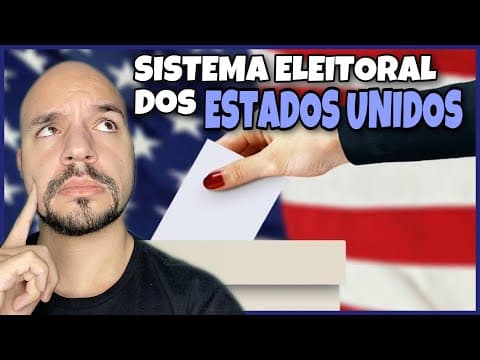 Thumbnail da aula: Como funcionam as eleições dos Estados Unidos? Sistema de colegiados é justo? | Ricardo Marcílio