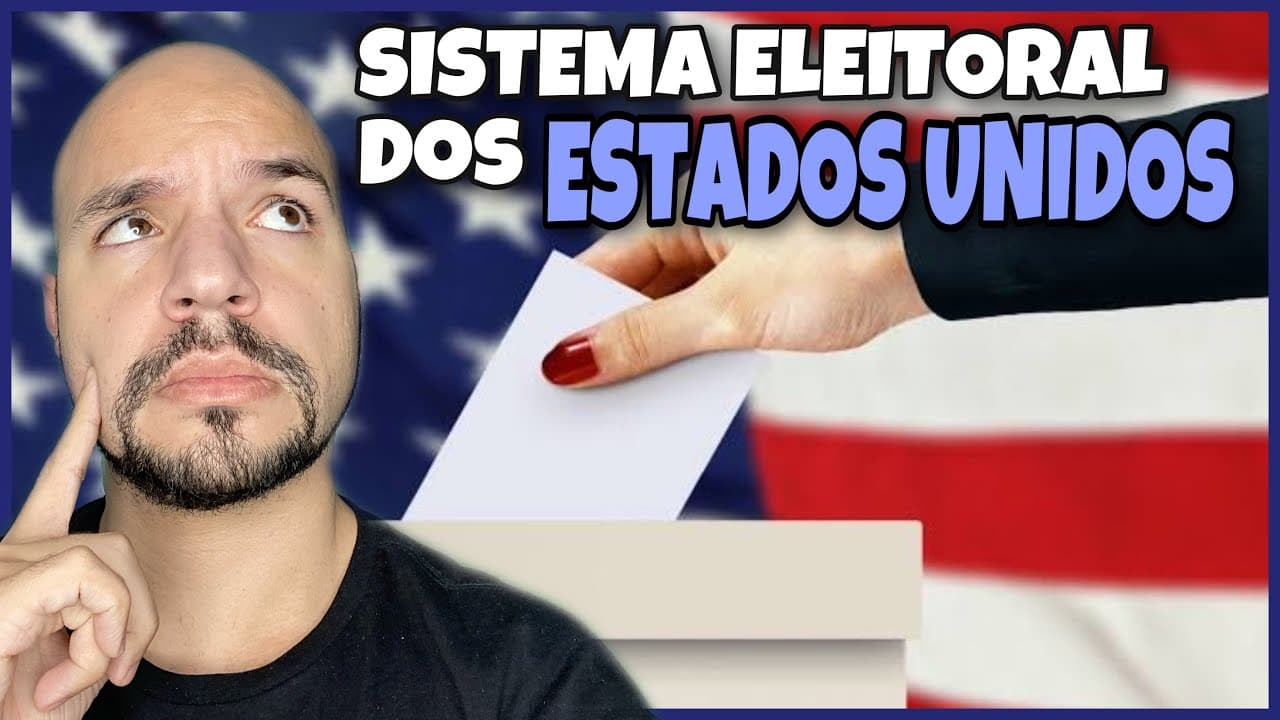 Thumbnail: Como funcionam as eleições dos Estados Unidos? Sistema de colegiados é justo? | Ricardo Marcílio