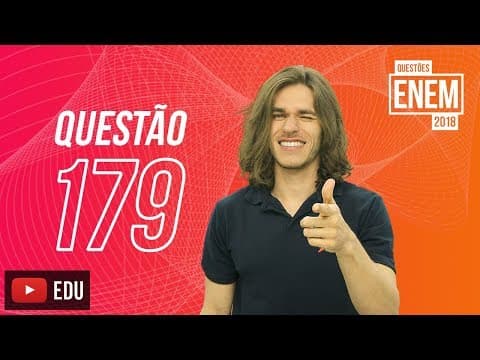 Thumbnail da aula: ENEM 2018| Geometria plana | Questão 179 (caderno amarelo)