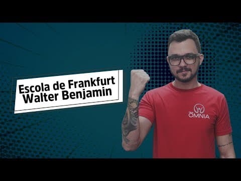 Thumbnail da aula: Escola de Frankfurt – Walter Benjamin - Brasil Escola
