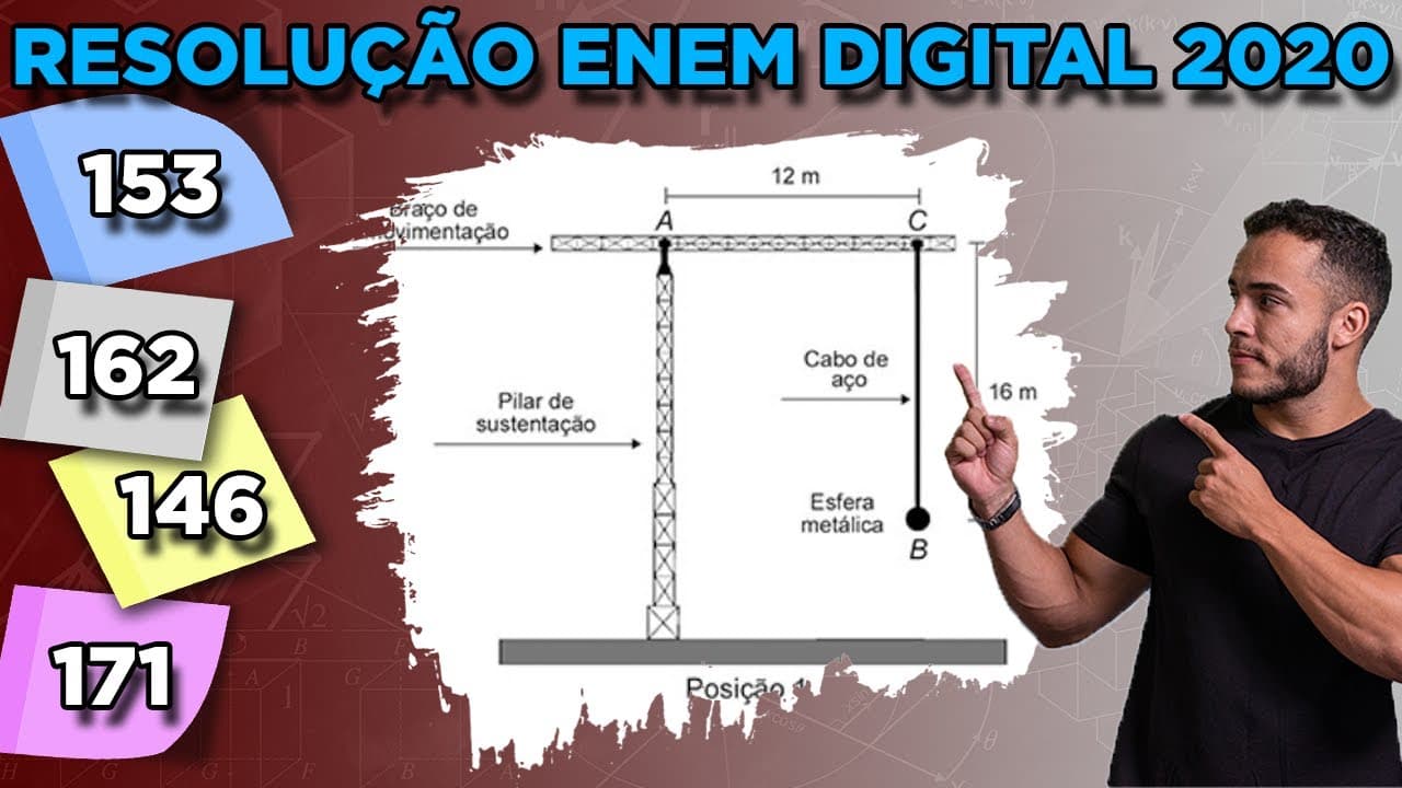 Thumbnail: 🟢 Questão 153 - Caderno Azul | Trigonometria | MATEMÁTICA ENEM DIGITAL 2020