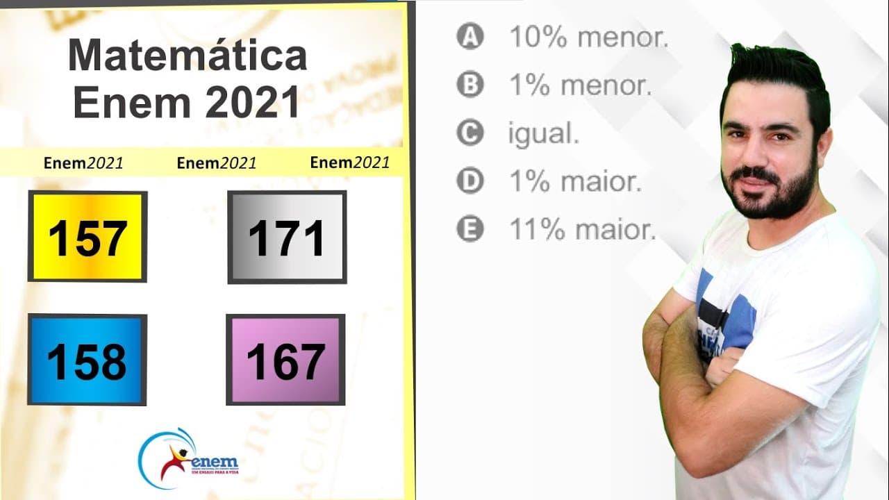 Thumbnail: ENEM 2021 | Questão 157 (prova amarela) | Para realizar um voo entre duas cidades que distam [...]