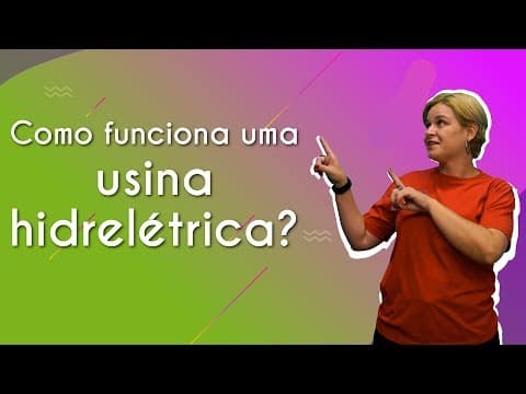 Thumbnail da aula: Como funciona uma usina hidrelétrica? - Brasil Escola