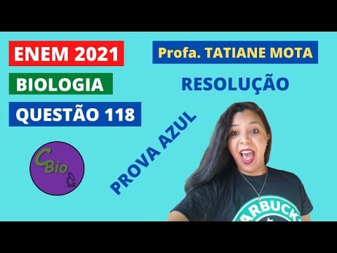 Thumbnail da aula: ✅[ENEM 2021] # BIOLOGIA # QUESTÃO 118 – CONTROLE QUÍMICO DO Aedes aegypti - A curcumina, uma das