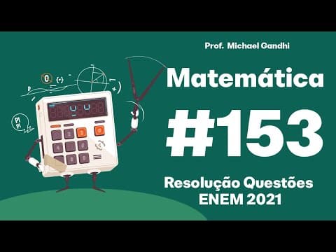 Thumbnail da aula: ENEM 2021 - Um parque temático brasileiro construiu uma réplica em miniatura do castelo