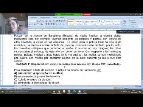 Thumbnail da aula: Resolução das questões do simulado de espanhol  - Parte 1